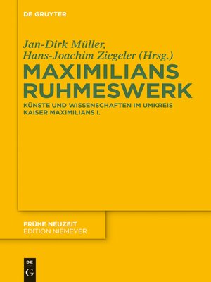 cover image of Maximilians Ruhmeswerk